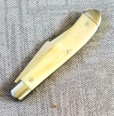 K'roo Custom Warthog Tusk Ivory Clip Slimline, Hawthorne,Knife,NEW,, 3.89", N690 w/ a Saber Grind K'roo Custom Warthog Tusk Ivory Clip Slimline, Hawthorne,Knife,NEW,, 3.89", N690 w/ a Saber Grind