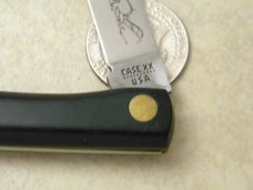 Case XX Stainless USA 10 Dot Black 2137 Sod Buster Jr. Knife Case XX Stainless USA 10 Dot Black 2137 Sod Buster Jr. Knife