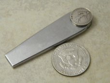 Antique Eloi Pernet Hermes Paris Knife 1920’s Silver Coin France Rotary Knife 