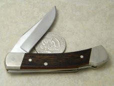 Schrade + USA LB5 Wood Uncle Henry Folding Lockback Knife & Pouch Schrade + USA LB5 Wood Uncle Henry Folding Lockback Knife & Pouch