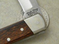Schrade + USA LB5 Wood Uncle Henry Folding Lockback Knife & Pouch Schrade + USA LB5 Wood Uncle Henry Folding Lockback Knife & Pouch