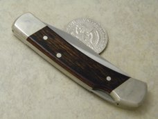 Schrade + USA LB5 Wood Uncle Henry Folding Lockback Knife & Pouch Schrade + USA LB5 Wood Uncle Henry Folding Lockback Knife & Pouch