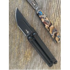 D Rocket Designs Darriel Caston Blackout Micro Parabellum Pocket Rocket Knife Folder D Rocket Designs Darriel Caston Blackout Micro Parabellum Pocket Rocket Knife Folder