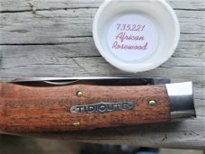 Great Eastern Tidioute Cutlery GEC African Rosewood Scout Trapper Knife Rare MIT