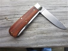 Great Eastern Tidioute Cutlery GEC African Rosewood Scout Trapper Knife Rare MIT Great Eastern Tidioute Cutlery GEC African Rosewood Scout Trapper Knife Rare MIT