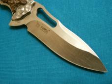 CRKT FOSSIL IKOMA DESIGN 5470 LOCKBACK CAMPING SURVIVAL FOLDING HUNTER POCKET KNIFE KNIVES