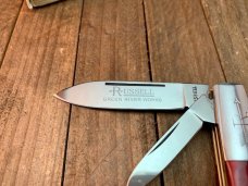 Russell Green River Works, by Boker Smooth Red Bone Barlow Solingen Made Russell Green River Works, by Boker Smooth Red Bone Barlow Solingen Made