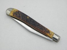 Queen Cutlery #11 Utility with Rogers bone Handles: 4” closed, late 1940s, rare “Queen Q Cutlery” Queen Cutlery #11 Utility with Rogers bone Handles: 4” closed, late 1940s, rare “Queen Q Cutlery”