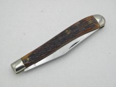 Queen Cutlery #11 Utility with Rogers bone Handles: 4” closed, late 1940s, rare “Queen Q Cutlery” Queen Cutlery #11 Utility with Rogers bone Handles: 4” closed, late 1940s, rare “Queen Q Cutlery”