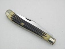 Queen Cutlery #11 Utility: 4 1/8” single blade jack, early 1950s, genuine Winterbottom bone Queen Cutlery #11 Utility: 4 1/8” single blade jack, early 1950s, genuine Winterbottom bone