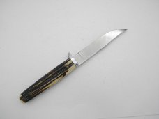 Queen Cutlery #73 Hunting knife, bare head Winterbottom bone handles: Queen Cutlery #73 Hunting knife, bare head Winterbottom bone handles: