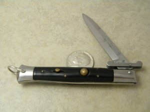 Rizzuto Estileto Milano Push Button Switch Blade Knife 1950's 