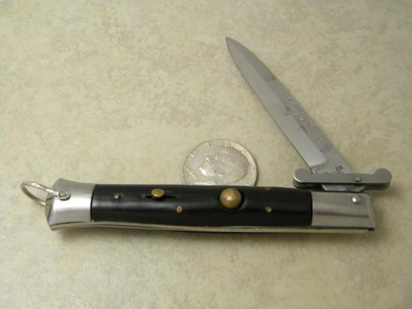 Rizzuto Estileto Milano Push Button Switch Blade Knife 1950's Rizzuto Estileto Milano Push Button Switch Blade Knife 1950's