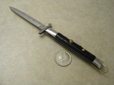 Rizzuto Estileto Milano Push Button Switch Blade Knife 1950's Rizzuto Estileto Milano Push Button Switch Blade Knife 1950's