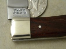 Ka-Bar KA-LOK Stainless 2228 Japan Wood Bolster Lock Locking Blade Knife 1979 Ka-Bar KA-LOK Stainless 2228 Japan Wood Bolster Lock Locking Blade Knife 1979