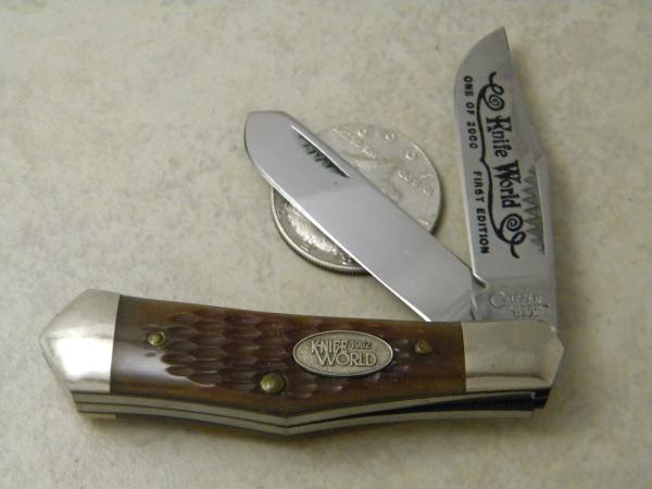Cripple Creek USA by Bob Cargill Bone Knife World First Edition Jack Knife