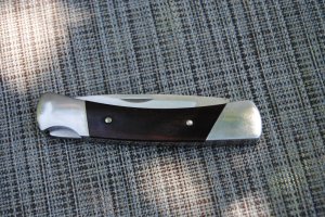 Buck 503 No Sign Of Use 3 3/8" Closed never Honed Nickel Bolsters And Frame USA Made Pre 1985