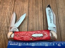 Case Classic, Queen Made, Split Back Spring Whittler Red Banana Bone 1991 Case Classic, Queen Made, Split Back Spring Whittler Red Banana Bone 1991