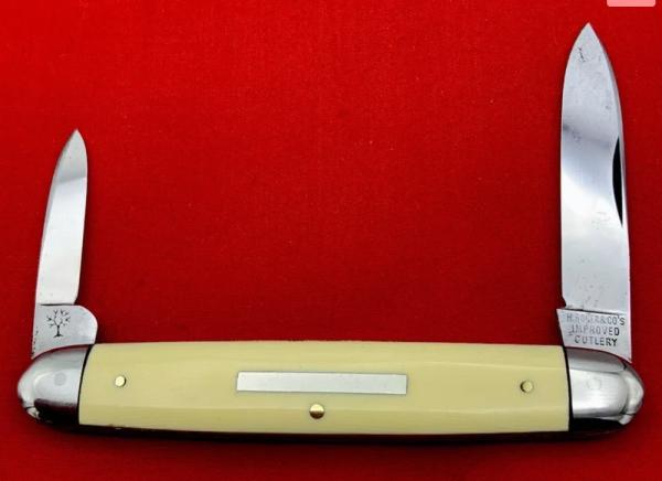 Vintage H BOKER & CO’S IMPROVED CUTLERY EE Senator Pen Pocket Knife Salesman’s Sample c.1869-1910 Vintage H BOKER & CO’S IMPROVED CUTLERY EE Senator Pen Pocket Knife Salesman’s Sample c.1869-1910