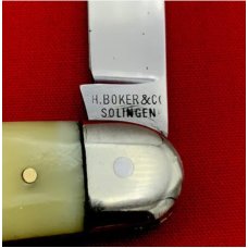 Vintage H BOKER & CO SOLINGEN Equal End Senator Pen Folding Pocket Knife S’man’s Sample c.1869-1944 Vintage H BOKER & CO SOLINGEN Equal End Senator Pen Folding Pocket Knife S’man’s Sample c.1869-1944
