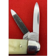 Vintage H BOKER & CO Splitback Whittler Folding Pocket Knife 1891-1944 Salesman’s Sample MINT Vintage H BOKER & CO Splitback Whittler Folding Pocket Knife 1891-1944 Salesman’s Sample MINT