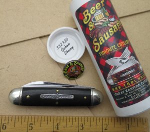 Great Eastern Cutlery, Tidioute Beer & Sausage Knife 352320 ...................................(893)