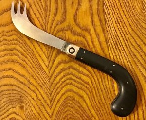 Stunning / Pressbutton Knife Co / OAM Ebony
