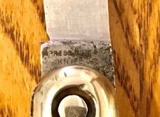 Stunning / Pressbutton Knife Co / OAM Ebony Stunning / Pressbutton Knife Co / OAM Ebony