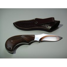 Vintage 1980’s Buck Custom Works Fixed Blade Knife Ser No 0019 with Sheath Vintage 1980’s Buck Custom Works Fixed Blade Knife Ser No 0019 with Sheath