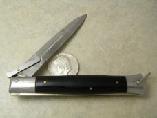 Rizzuto Estileto Milano Push Button Switch Blade Knife 1950's Rizzuto Estileto Milano Push Button Switch Blade Knife 1950's