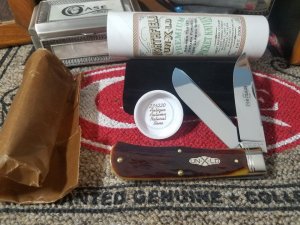 2020 GEC Northfield Antique Autumn Natural Bone Pioneer Trapper 235220