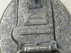 Taylor Cutlery Japan Little Rocket Metal Lockback Belt Buckle Knife NIB