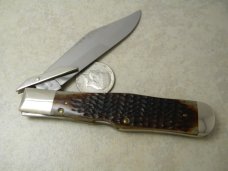 Case XX SS USA 1983 Bone C61050L Coke Bottle Swing Guard Lockback NKCA Club Knife Case XX SS USA 1983 Bone C61050L Coke Bottle Swing Guard Lockback NKCA Club Knife
