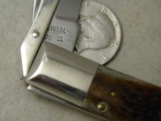 Case XX SS USA 1983 Bone C61050L Coke Bottle Swing Guard Lockback NKCA Club Knife Case XX SS USA 1983 Bone C61050L Coke Bottle Swing Guard Lockback NKCA Club Knife