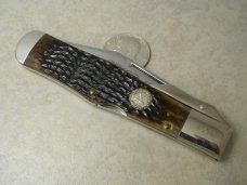 Case XX SS USA 1983 Bone C61050L Coke Bottle Swing Guard Lockback NKCA Club Knife Case XX SS USA 1983 Bone C61050L Coke Bottle Swing Guard Lockback NKCA Club Knife