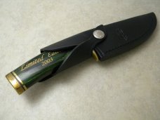 Buck USA Custom Limited Edition 0152 of 1000 Wood Fixed Blade Sheath Knife NIB Buck USA Custom Limited Edition 0152 of 1000 Wood Fixed Blade Sheath Knife NIB