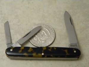 Vintage Wragg Arundel St. Sheffield Tortoise Shell Folding Knife Pre. 1890