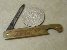 Vintage 1934 Chicago World's Fair Can Opener and Knife 