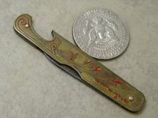 Vintage 1934 Chicago World's Fair Can Opener and Knife 