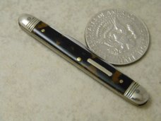 Vintage Warranted Tortoise Shell Miniature Pen Knife Vintage Warranted Tortoise Shell Miniature Pen Knife
