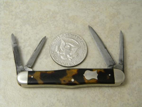 IXL George Wostenholm Sheffield England Tortoise Shell 4 Blade Knife