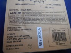 GERBER PRYBRID UTILITY 8 Multi-Tool PRY BAR Retractable Blade. Condition is "New"