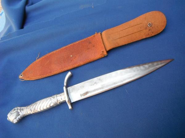 German Solingen DAGGER KNIFE FORGED SOLINGEN STEEL FROM GERMANY Eagle Claw & Ball. Sharp!!! German Solingen DAGGER KNIFE FORGED SOLINGEN STEEL FROM GERMANY Eagle Claw & Ball. Sharp!!!