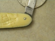 Hibbard Spencer Bartlett & Co (H.S.B. & Co) Ivory Lobster Knife Hibbard Spencer Bartlett & Co (H.S.B. & Co) Ivory Lobster Knife