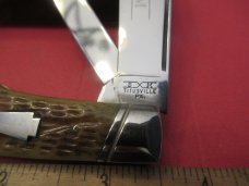 Schatt & Morgan Worm Grooved Light Brown Bone Gunstock  