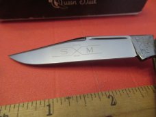 Schatt & Morgan Swell Center  Brown Bone Worm Grooved Pattern # 042176