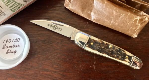 Great Eastern Cutlery Northfield 190120 Little Rattler, Great Sambar Stag Handle, (GEC 19), New Great Eastern Cutlery Northfield 190120 Little Rattler, Great Sambar Stag Handle, (GEC 19), New