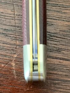 Great Eastern Cutlery Tidioute 190120 Little Rattler, Red Coral Canvas Micarta, (GEC 19), New Great Eastern Cutlery Tidioute 190120 Little Rattler, Red Coral Canvas Micarta, (GEC 19), New