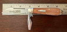 Great Eastern Cutlery Tidioute #852221CL Crown Lifter, Natural Canvas Micarta Handle, New (GEC 85) Great Eastern Cutlery Tidioute #852221CL Crown Lifter, Natural Canvas Micarta Handle, New (GEC 85)
