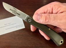 Great Eastern Cutlery Farm & Field 715121 Bullnose, Green Linen Micarta Handle, New (GEC 71) Great Eastern Cutlery Farm & Field 715121 Bullnose, Green Linen Micarta Handle, New (GEC 71)